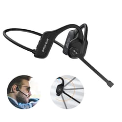wireless bluetooth enc call noise elimination computer headphone with boom microphone
