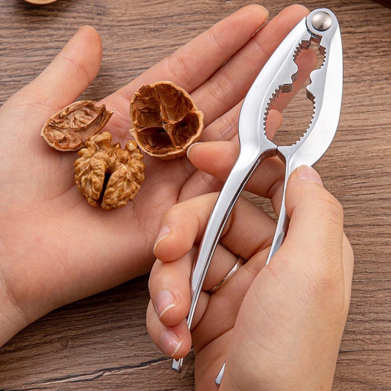 Nut Sheller Tool, New Style Multifunctional Walnut Clip for Pecans, Almonds, Brazil Nuts