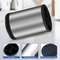 Kitchen Storage Rack With Rotatable Stainless Steel Silica Gel Barrel Tableware Holder 4