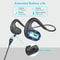 Open Ear Bluetooth Headset Detachable Microphone MultiPoint Wireless Headphones With DSP Noise Canc 3