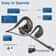 Open Ear Bluetooth Headset Detachable Microphone MultiPoint Wireless Headphones With DSP Noise Canc 4