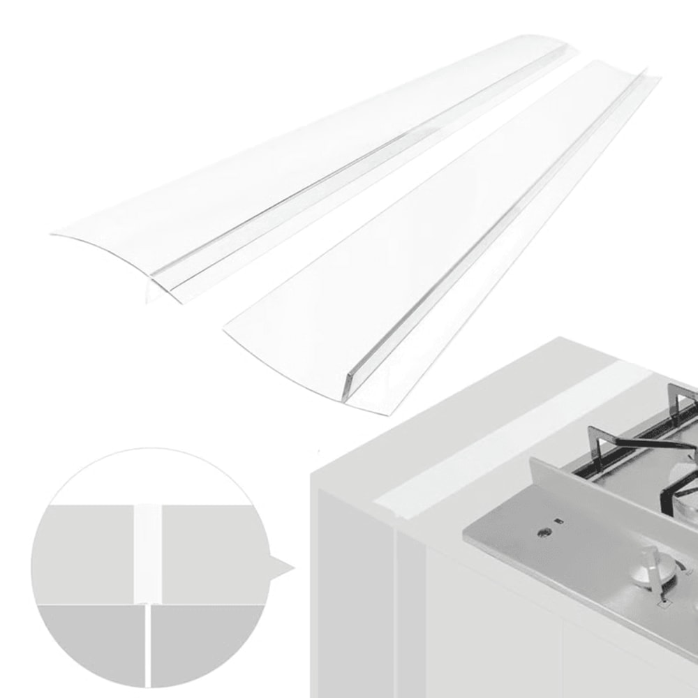 Flexible Silicone Gap Cover For Stove Counter No More Food Crumbs 8