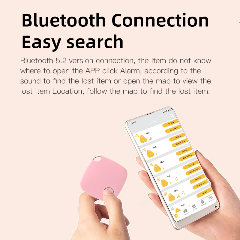 Anti Lost Bluetooth Tracker For Pets Bags And Wallets Smart Finder Locator Device 1
