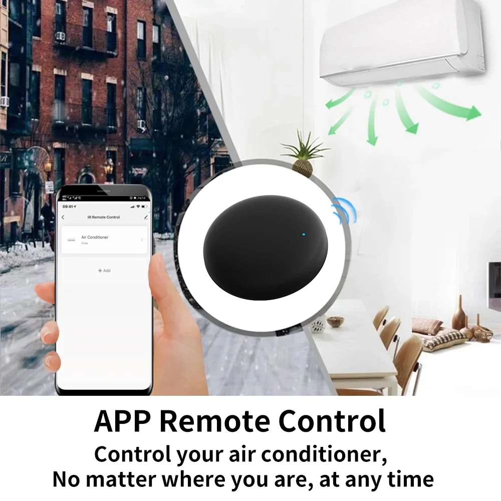 Smart Universal Remote Control For TV Air Conditioner Works With Alexa Google Home Yandex Compati 1