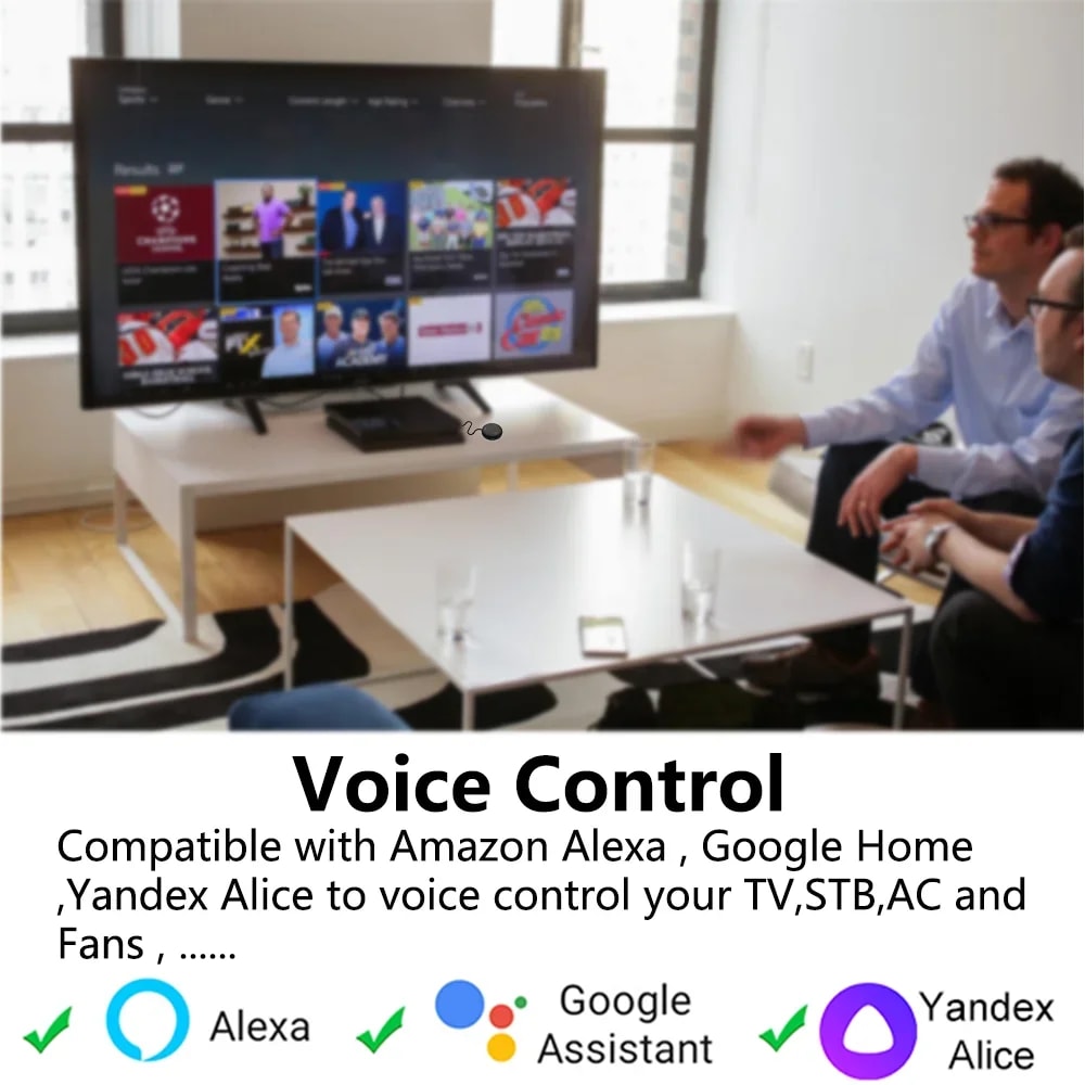 Smart Universal Remote Control For TV Air Conditioner Works With Alexa Google Home Yandex Compati 3