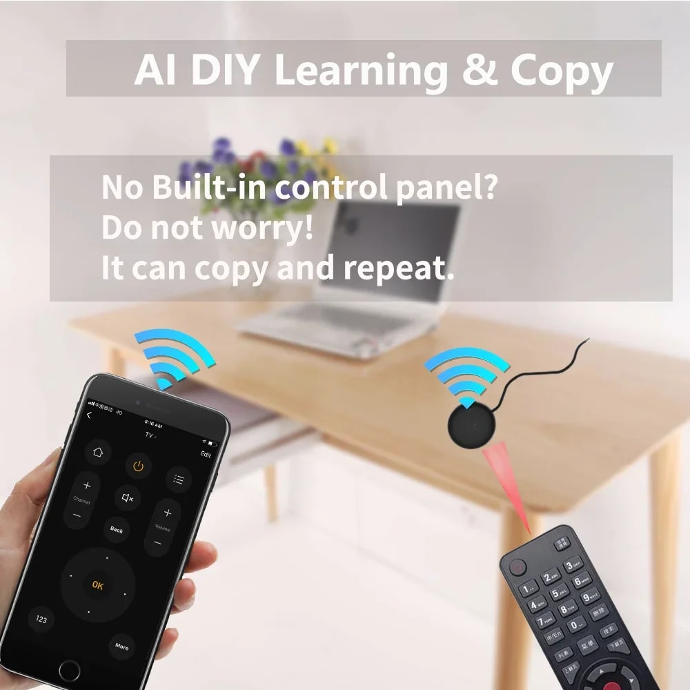 Smart Universal Remote Control For TV Air Conditioner Works With Alexa Google Home Yandex Compati 5