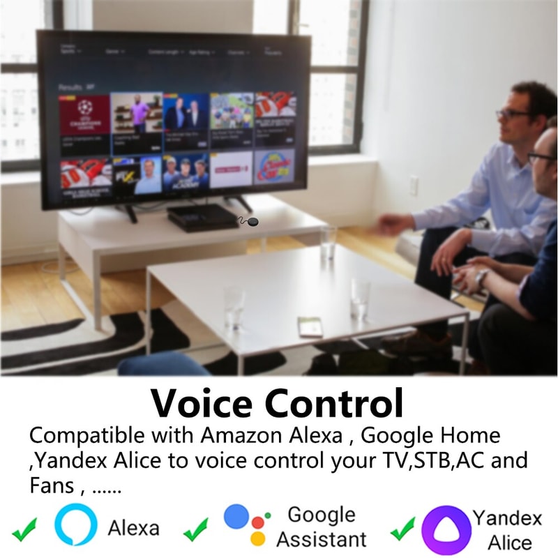 Smart IR Remote Control For Compatible With Alexa Google Home Smart Life APP Integration 3