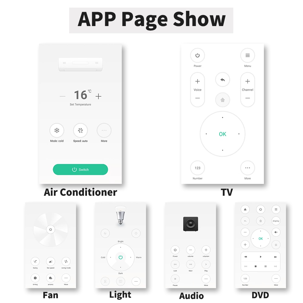 Smart IR Remote Control For Compatible With Alexa Google Home Smart Life APP Integration 4
