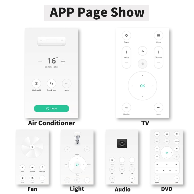Smart IR Remote Control For Compatible With Alexa Google Home Smart Life APP Integration 4