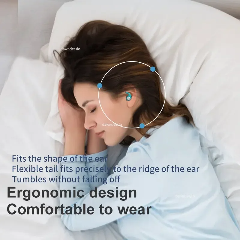 Waterproof Three Layer Noise Canceling Earplugs for Sleep & Swimming Mute & Comfortable