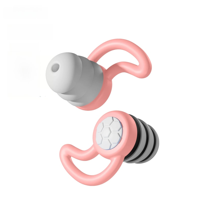 Waterproof Three Layer Noise Canceling Earplugs for Sleep & Swimming Mute & Comfortable