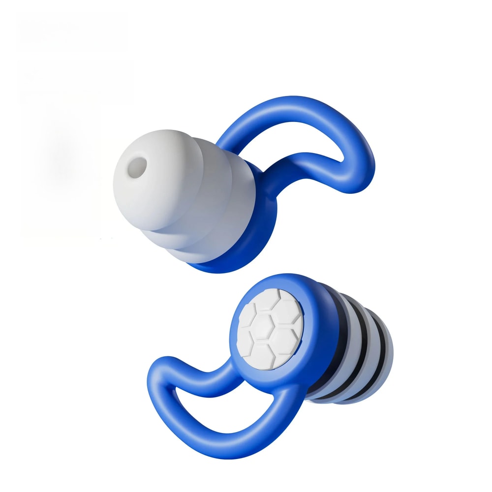 Waterproof Three Layer Noise Canceling Earplugs for Sleep & Swimming Mute & Comfortable