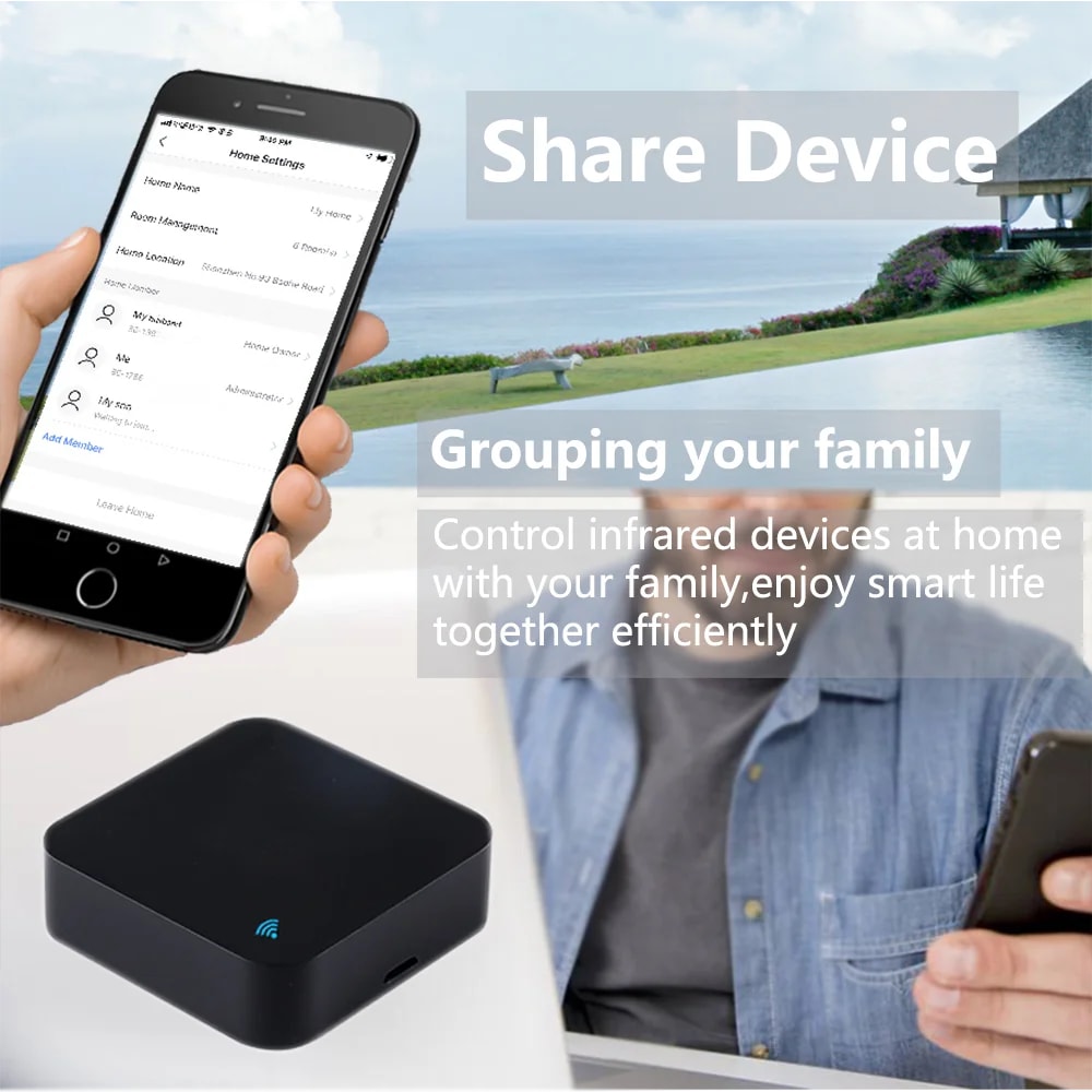 Smart Life Control Remote For Home Automation Works With Alexa Google Home 4