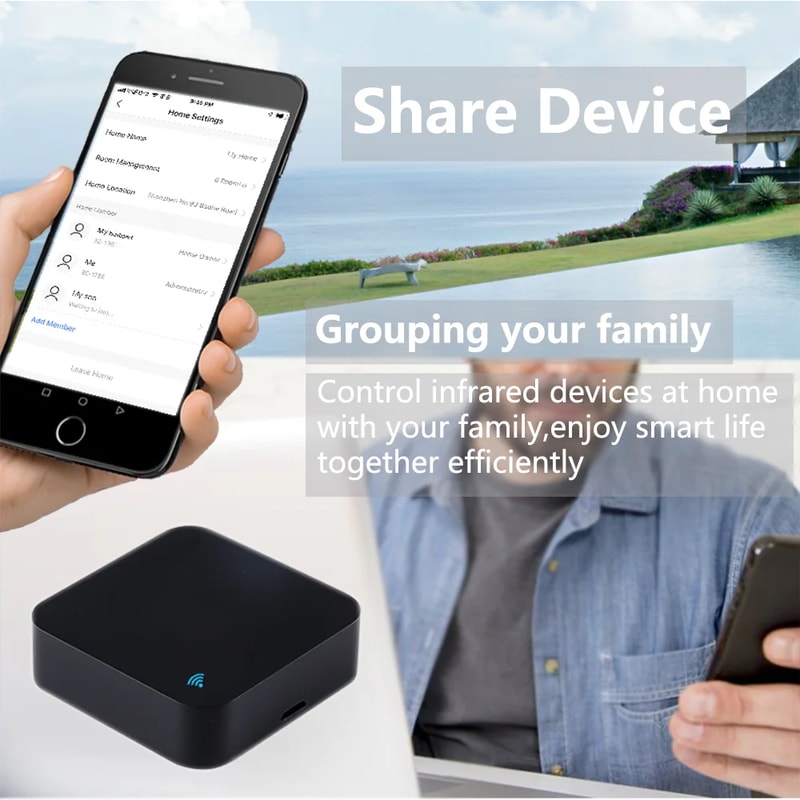 Smart Life Control Remote For Home Automation Works With Alexa Google Home 4