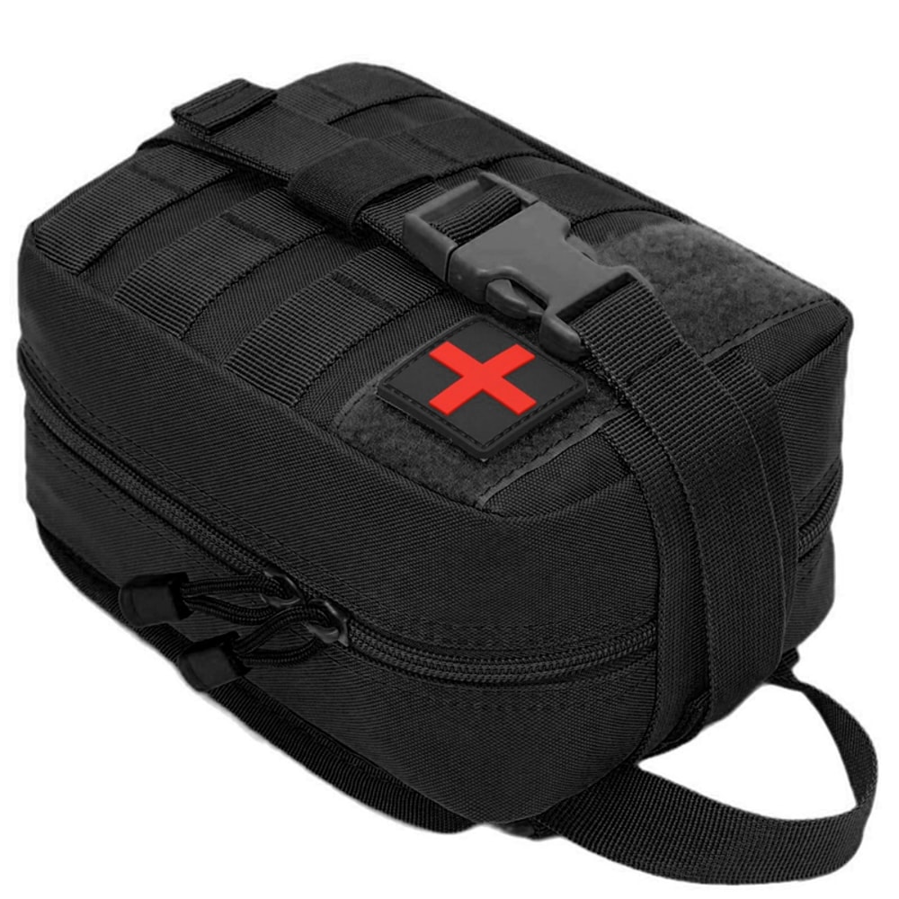EDC Tactical Waist Pack Compact Emergency Medical Kit for Hiking, Camping, and Survival