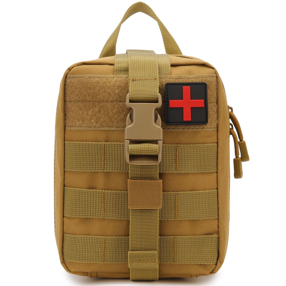 EDC Tactical Waist Pack Compact Emergency Medical Kit for Hiking, Camping, and Survival