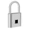 Fingerprint Padlock Waterproof Zinc Alloy Biometric Lock with Rechargeable Battery for Doors, Gym, Locker, and Storage