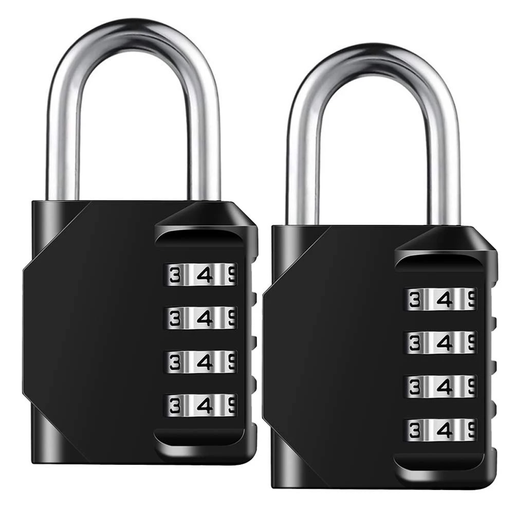 Heavy Duty Waterproof Digit Padlock with Digit Combination Perfect for Outdoor Security and Storage