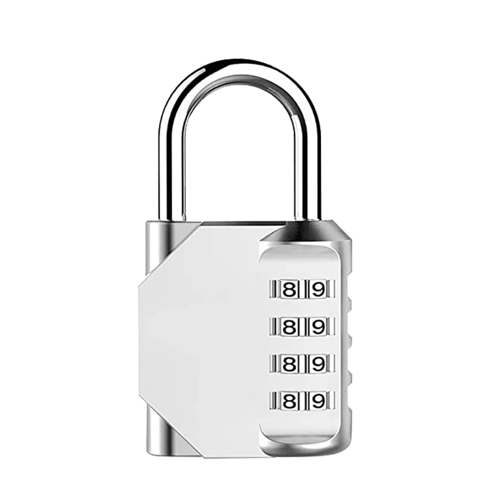 Heavy Duty Waterproof Digit Padlock with Digit Combination Perfect for Outdoor Security and Storage