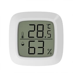 mini lcd digital thermometer indoor temperature & humidity meter with precise sensor for home use