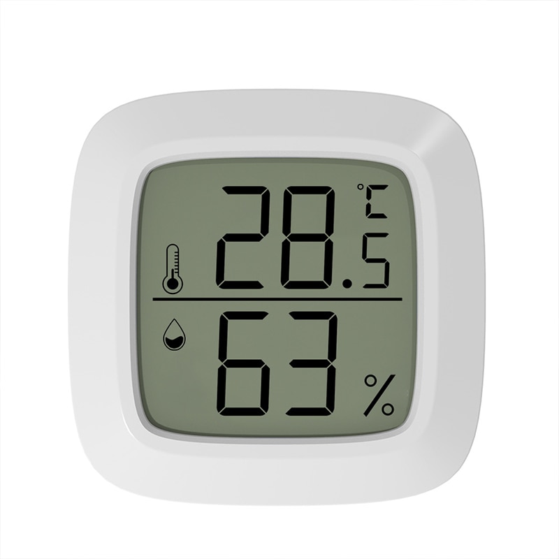 Mini LCD Digital Thermometer Indoor Temperature & Humidity Meter with Precise Sensor for Home Use