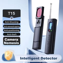 hidden camera detector anti spy & bug rf signal scanner | gps tracker & listening device protection gadget
