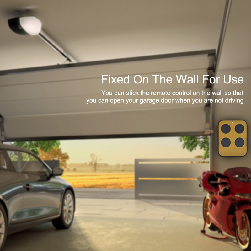 Universal Garage Door Remote Control Rolling Fixed Code Duplicator For Multiple Transmitters 2