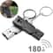 Double Pipe Whistle Pendant Keychain High Decibel Portable Outdoor Survival Tool For Emergencies 1
