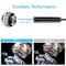 Android Borescope Inspection Snake Camera With LED Lights Waterproof Type C Endoscope 3