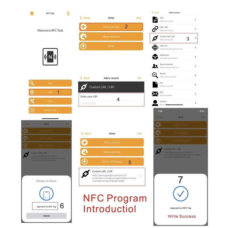Programmable NFC Google Reviews Display Stand Customizable Brand Bracket for Businesses