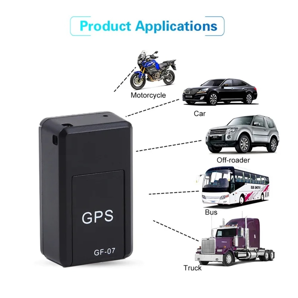 Real-Time GPS Tracker for Car, Bike, Pets, and Children - Magnetic Anti-Lost Locator
