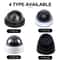 Realistic Fake Dome Security Camera With Red LED Light Battery Operated IndoorOutdoor Surveillance