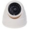 Realistic Fake Dome Security Camera With Red LED Light Battery Operated IndoorOutdoor Surveillance