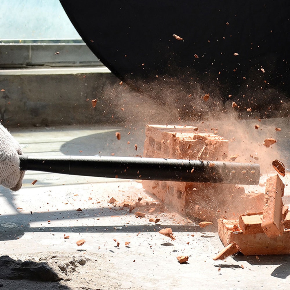 Aluminium Alloy Baseball Bat LED Flashlight – Super Bright Waterproof Torch for Emergency Self Defense & Outdoor Use