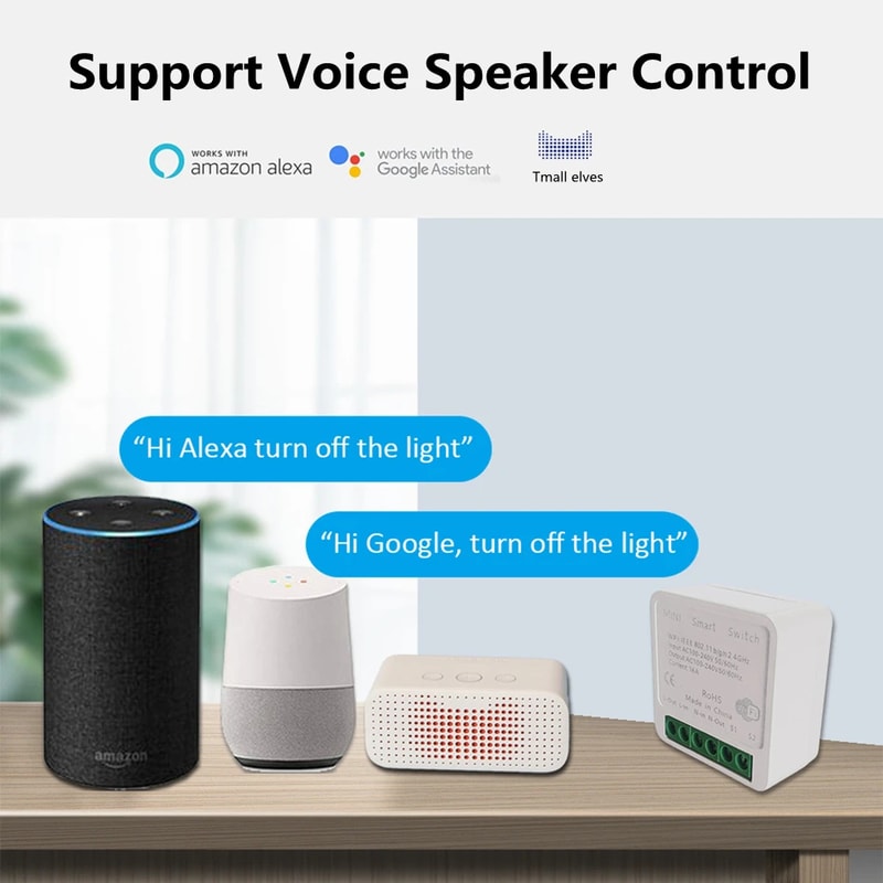 Smart Light Switches For Alexa Google Home Yandex Alice Voice Control APP Controlled WiFi Enabled 4