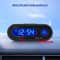 Car Digital Clock Thermometer With Luminous Display LCD Backlight Auto Time Watch Auto Accessorie 1