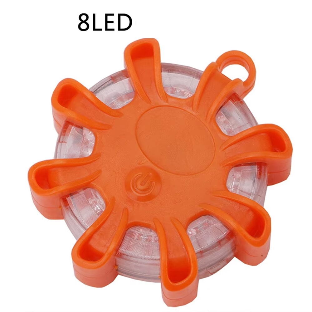 Magnetic Roadside Emergency Flare Kit Flashing Warning Beacon With Modes For Car Safety Outdoor 6