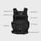 Military Tactical SWAT Vest MultiPocket Combat Body Armor For Security Hunting Airsoft Outdoor Tr 4