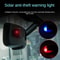SolarPowered Wireless Car Security Light AntiTheft Flashing Signal Lamp For Cars 5