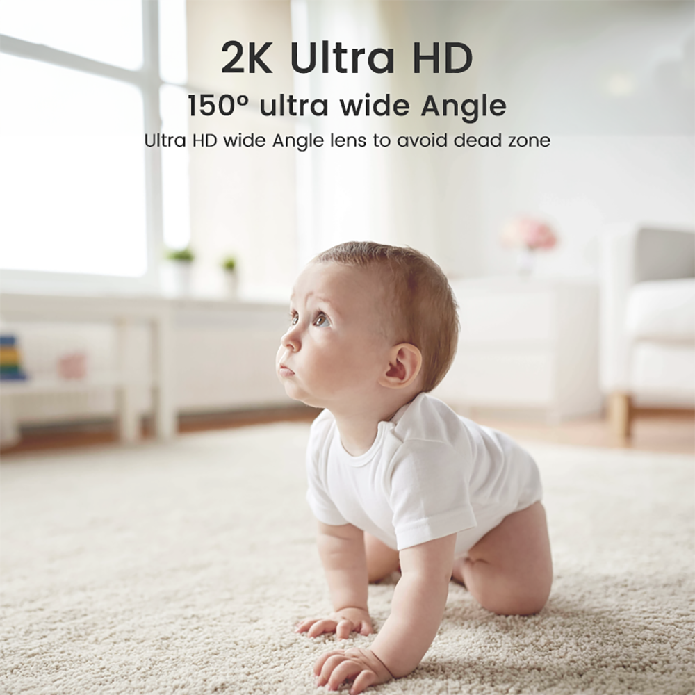 WiFi Baby Monitor With Security Camera Full Night Vision Baby Camera Smart Crying 1