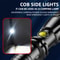 Wolf Tooth Lamp Rod Super Bright LED Flashlight Retractable Multifunctional For Outdoor SelfDefens 3