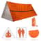 Emergency Shelter Bivy Tent Kit Waterproof Mylar Tube Tent Thermal Blanket Sleeping Bag For Survi 0