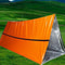 Emergency Shelter Bivy Tent Kit Waterproof Mylar Tube Tent Thermal Blanket Sleeping Bag For Survi 3