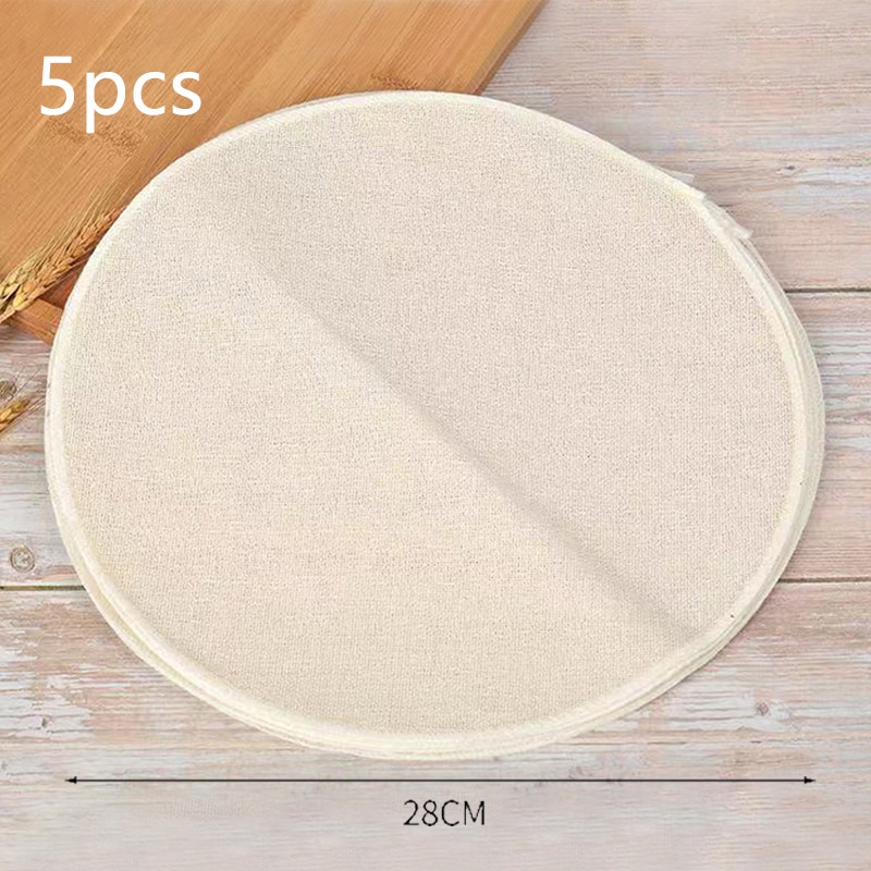 Pure Cotton Steamer Cloth for Steaming Rice & Buns | Round Kitchen Steamer Mat