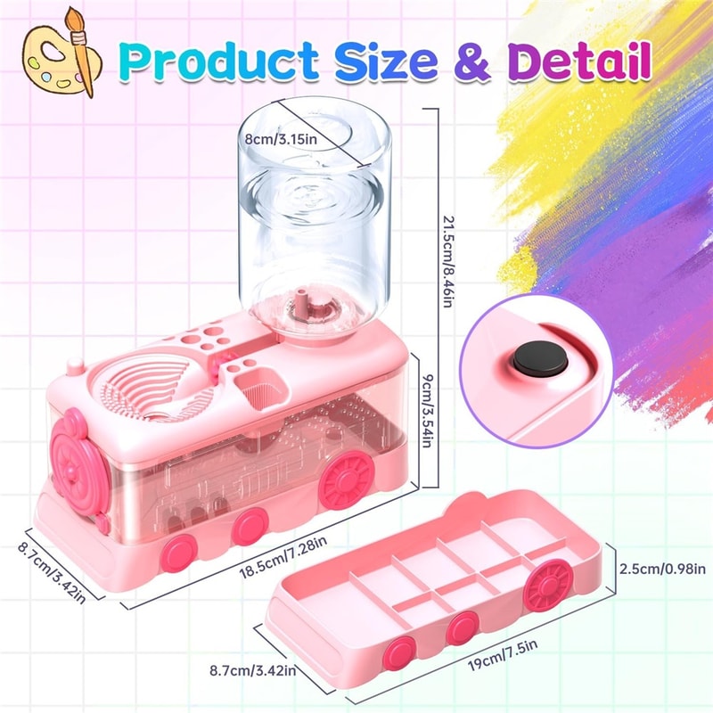 Painting Supplies Set With Brush Holder And Palette For Artists 1