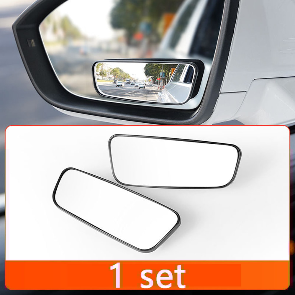 Adjustable Blind Spot Mirror – Convex Rearview Mirrors for Car Reversing – Wide Angle Car Safety