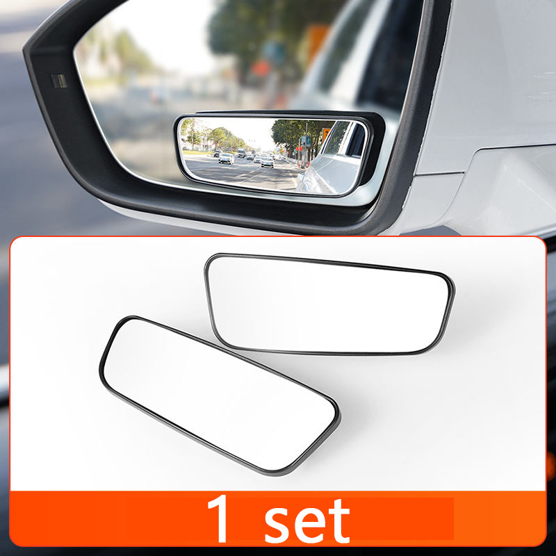 Adjustable Blind Spot Mirror – Convex Rearview Mirrors for Car Reversing – Wide Angle Car Safety