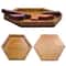 Wooden Geometric Shape Jigsaw Board Puzzles Kids Brain Teaser Non Toxic Wood Toys for Children Educational