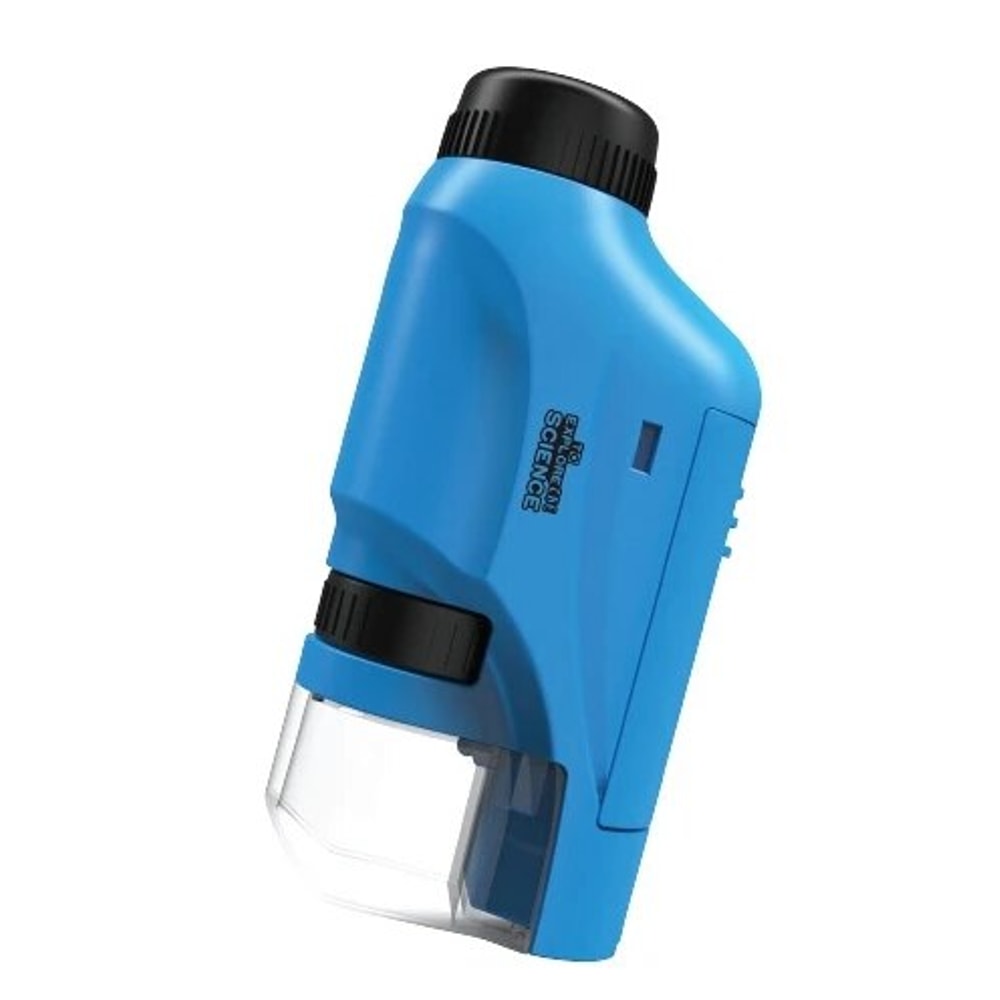 Handheld Microscope with LED Light Battery Powered Kids Science Microscope