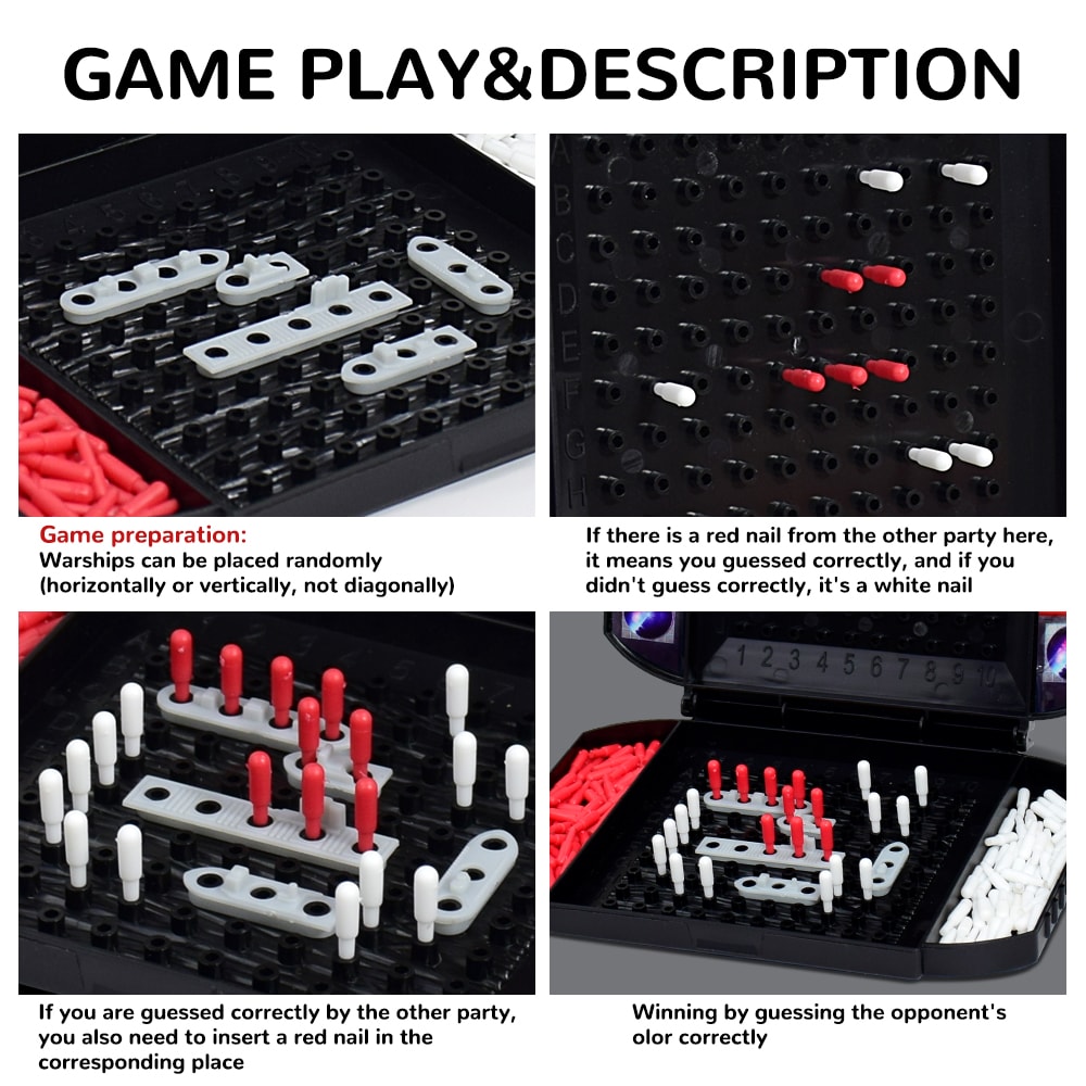Children's Warship Sea Ship Battleship Game - Classic Two-Player Naval Strategy Game
